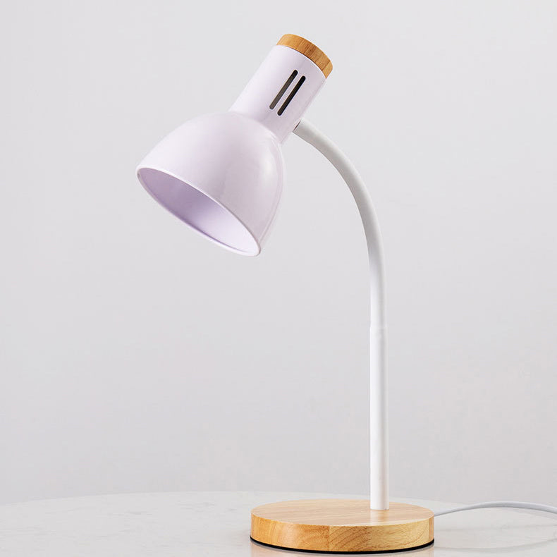 Iron Wooden Hose Foldable Table Lamp