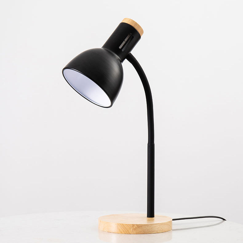 Iron Wooden Hose Foldable Table Lamp