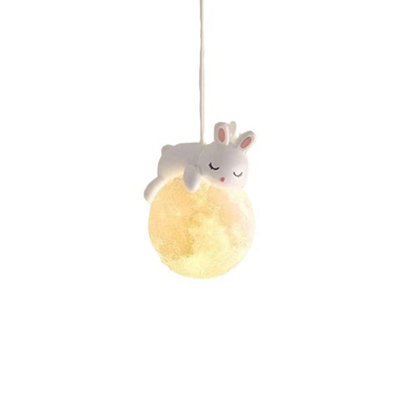 Kids Rabbit Bear Animal Wall Lamp