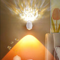 Cylinder Sunrise Sunset Iron Wall Lamp
