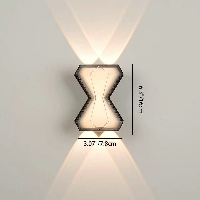 Aluminum PC Up Down Wall Lamp