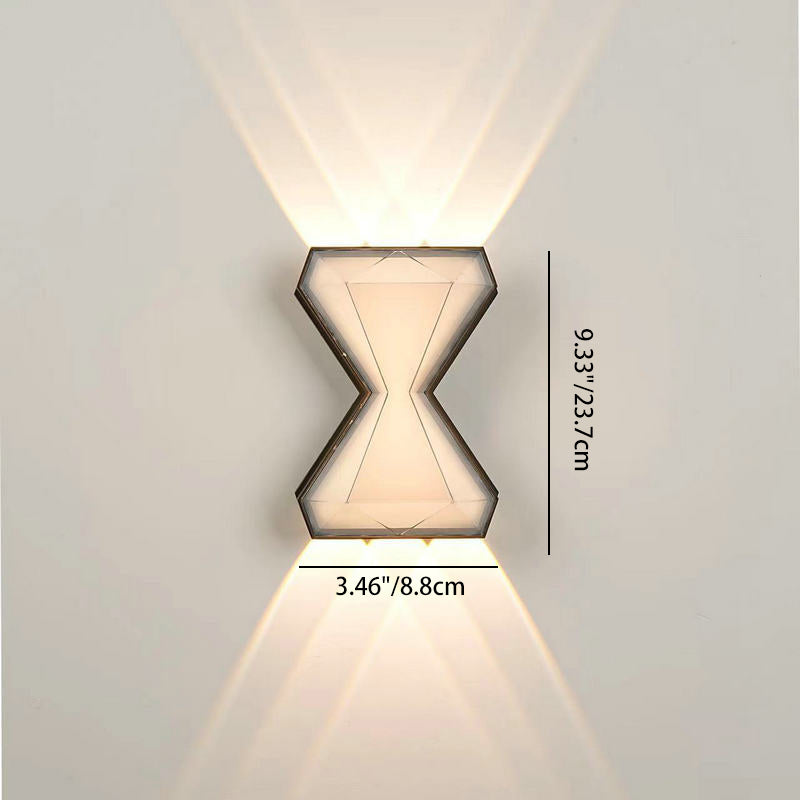 Aluminum PC Up Down Wall Lamp