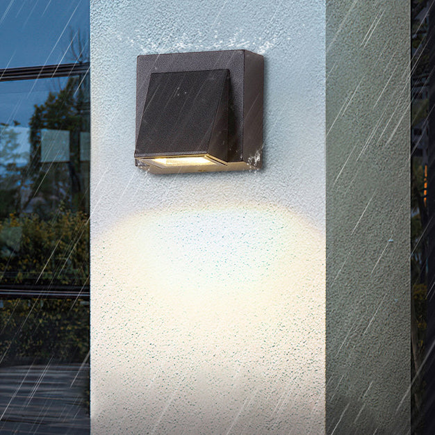 Up Down Geometric Square Outdoor Light