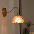Pull Wire Rose Bell Wall Lamp