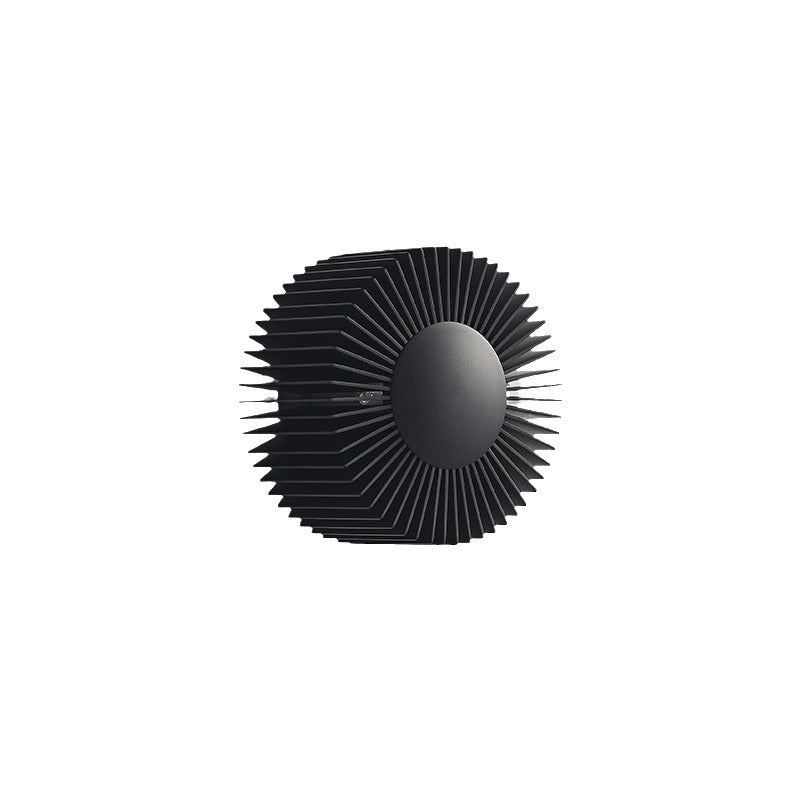 Aluminum Round Sunflower Living Wall Lamp