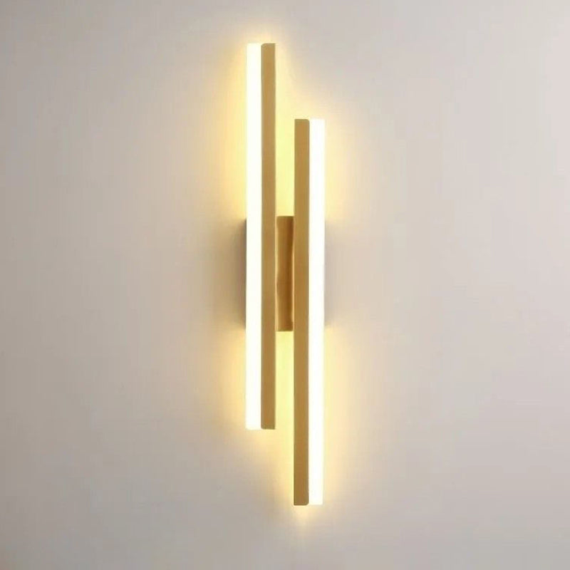 Iron Aluminum Acrylic Asymmetrical Wall Lamp