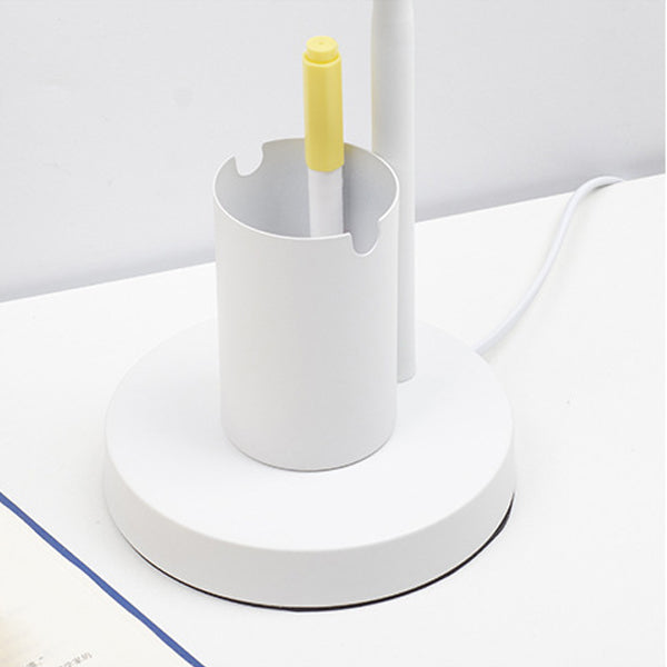 Iron Wood Angle Pen Table Lamp