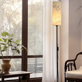 Traditional Chinese Iron Fabric Floor Lamp