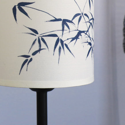 Traditional Chinese Iron Fabric Floor Lamp