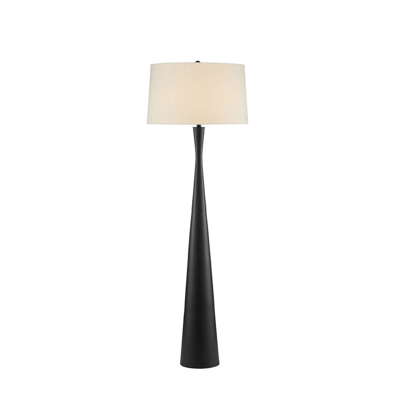 Contemporary Nordic Iron Fabric Floor Lamp