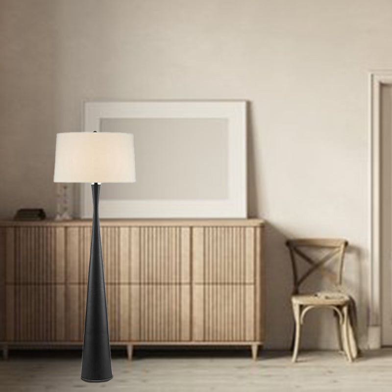 Contemporary Nordic Iron Fabric Floor Lamp