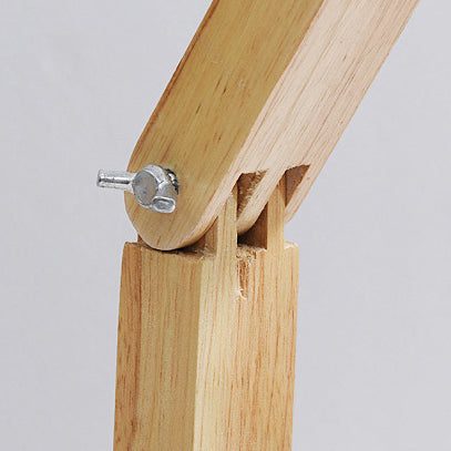 Transformable Robot Wood Fabric Table Lamp