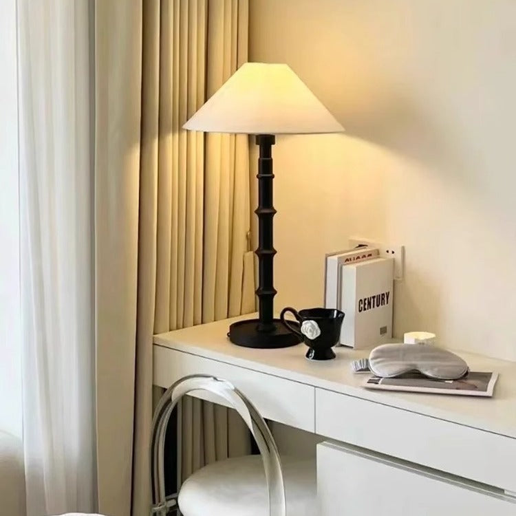 Cone Imitation Bamboo Joint Table Lamp