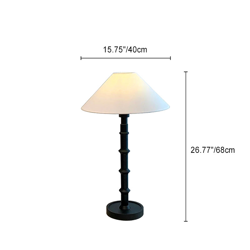 Cone Imitation Bamboo Joint Table Lamp