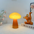 Mushroom Shape Glass Bedroom Table Lamp