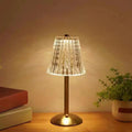 Metal Acrylic Cone Shape Table Lamp