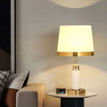 Drum Shape Cylinder Hardware Table Lamp