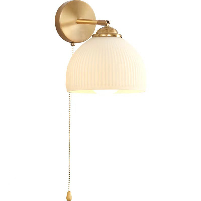 Pull Switch Rotatable Dome Wall Lamp