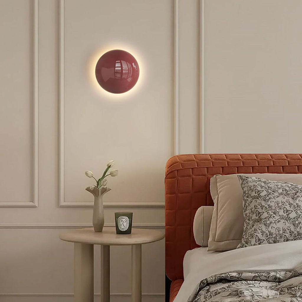 Iron Round Ambiance Living Wall Lamp