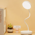 Portable Round Plastic Study Table Lamp