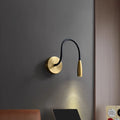 Iron Aluminum Flexible Gooseneck Wall Lamp