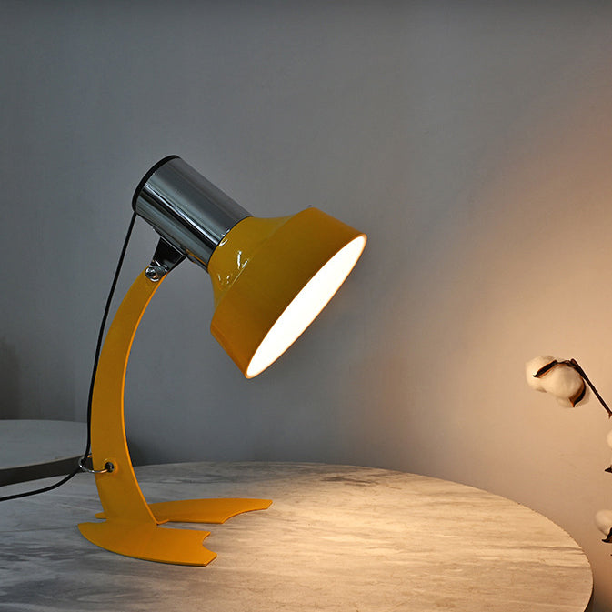 Head Iron Cone Shape Table Lamp