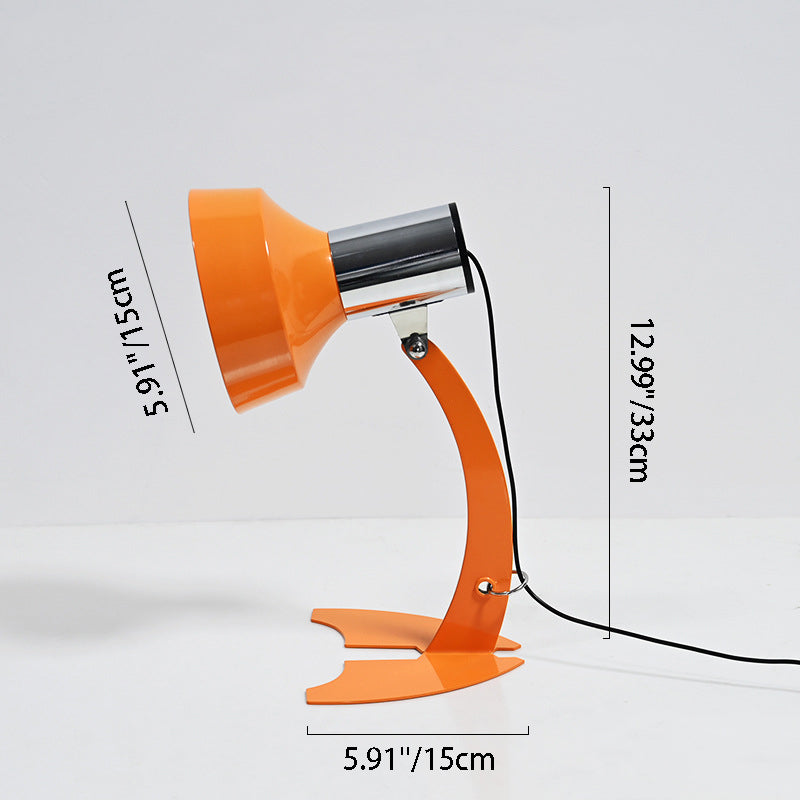 Head Iron Cone Shape Table Lamp