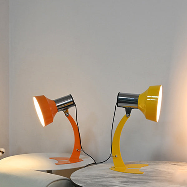 Head Iron Cone Shape Table Lamp
