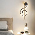 Musical Note Acrylic Iron Wall Lamp