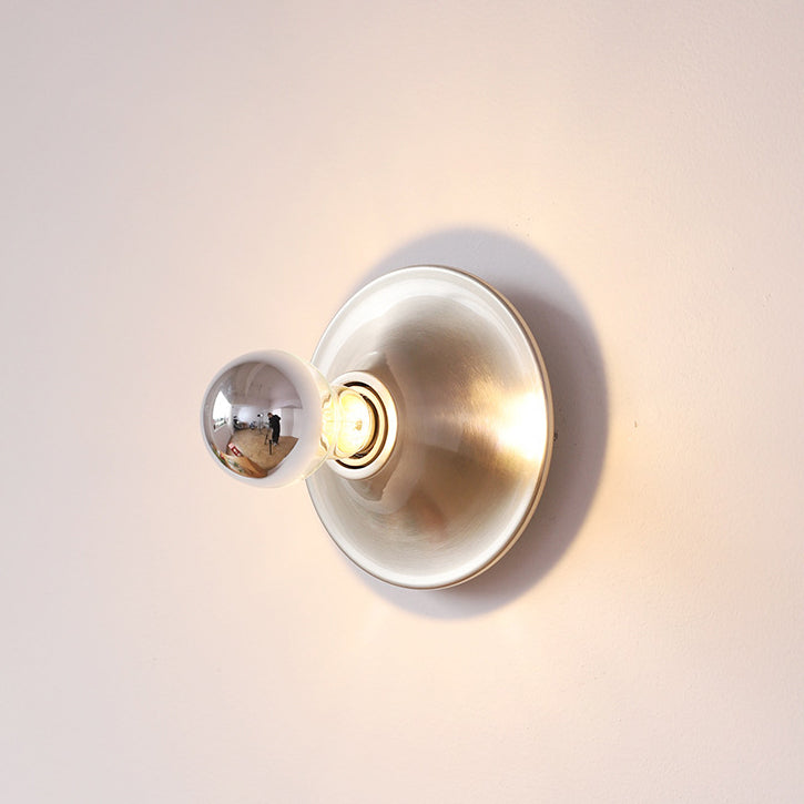 UFO Shape Iron Bedroom Wall Lamp