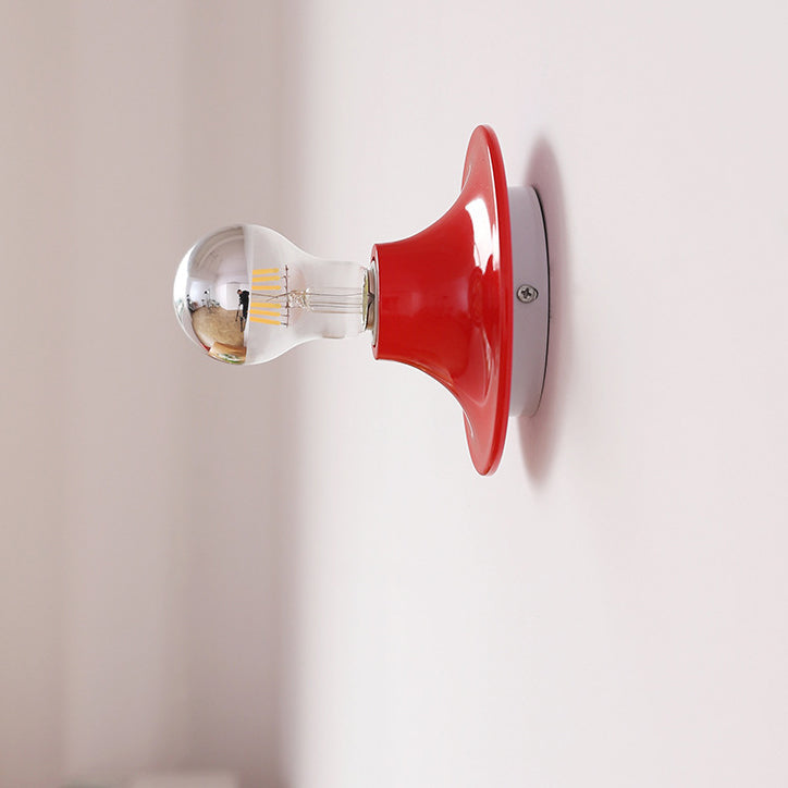 UFO Shape Iron Bedroom Wall Lamp