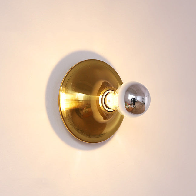 UFO Shape Iron Bedroom Wall Lamp