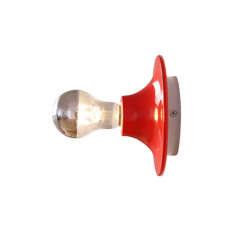 UFO Shape Iron Bedroom Wall Lamp
