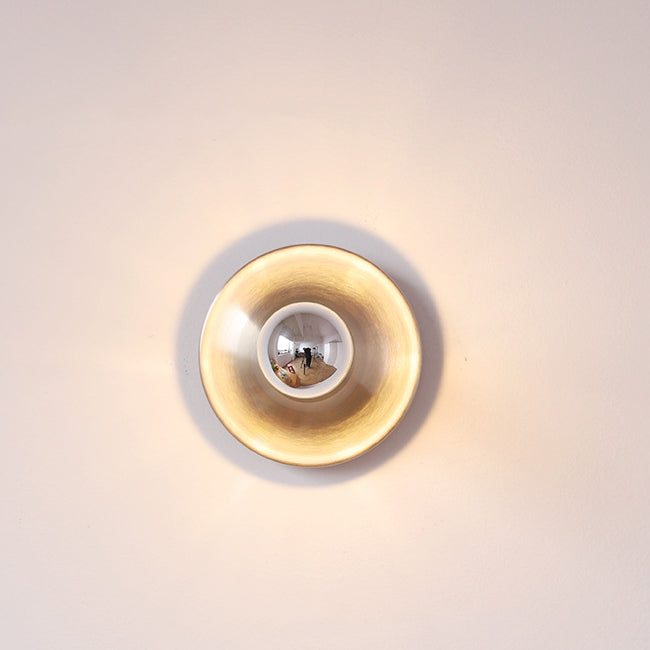 UFO Shape Iron Bedroom Wall Lamp