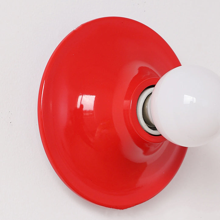 UFO Shape Iron Bedroom Wall Lamp