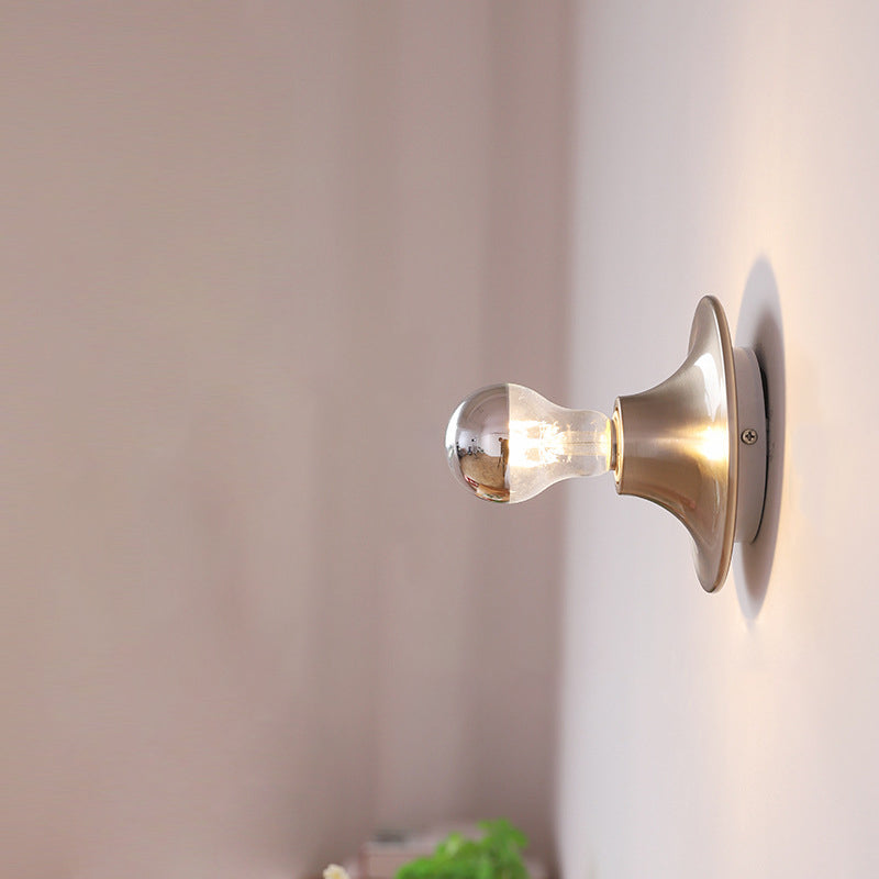 UFO Shape Iron Bedroom Wall Lamp
