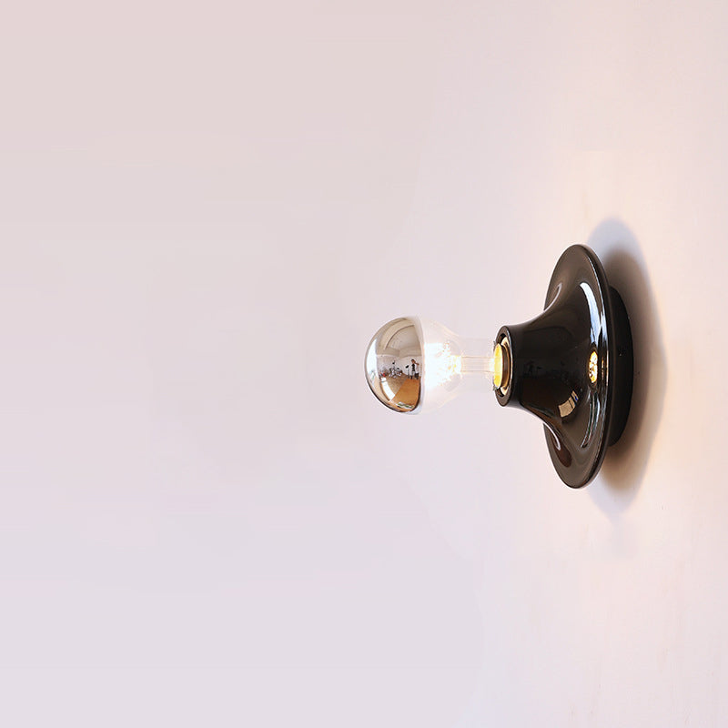 UFO Shape Iron Bedroom Wall Lamp