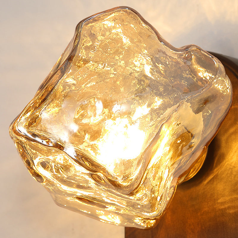 Oval Ice Cube Shape Table Lamp