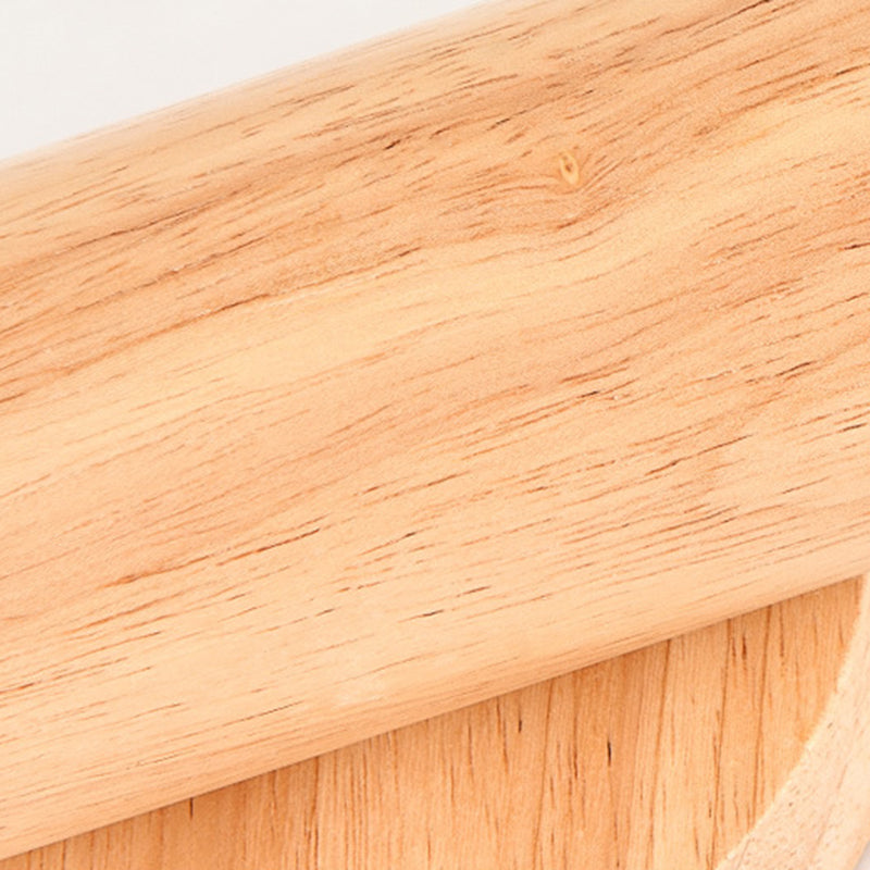 Rotatable Cylindrical Wood Living Wall Lamp