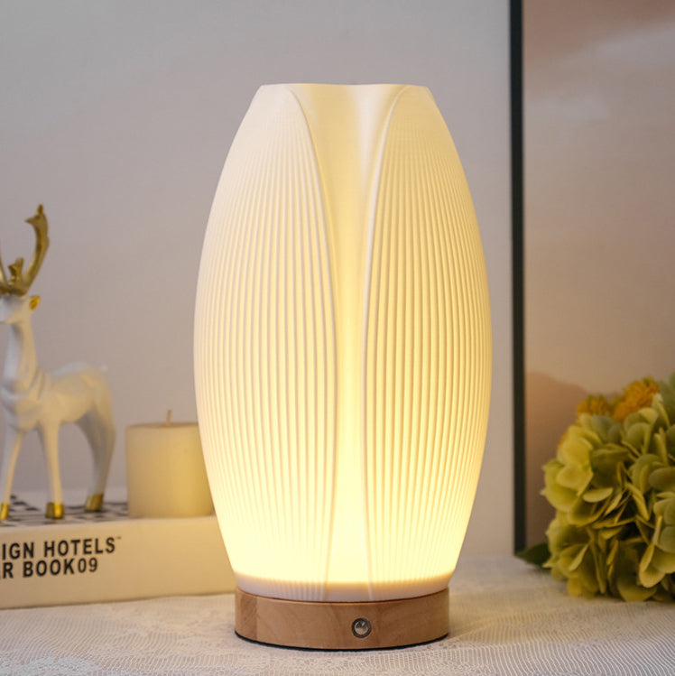 3D Curved Wave Tulip Table Lamp