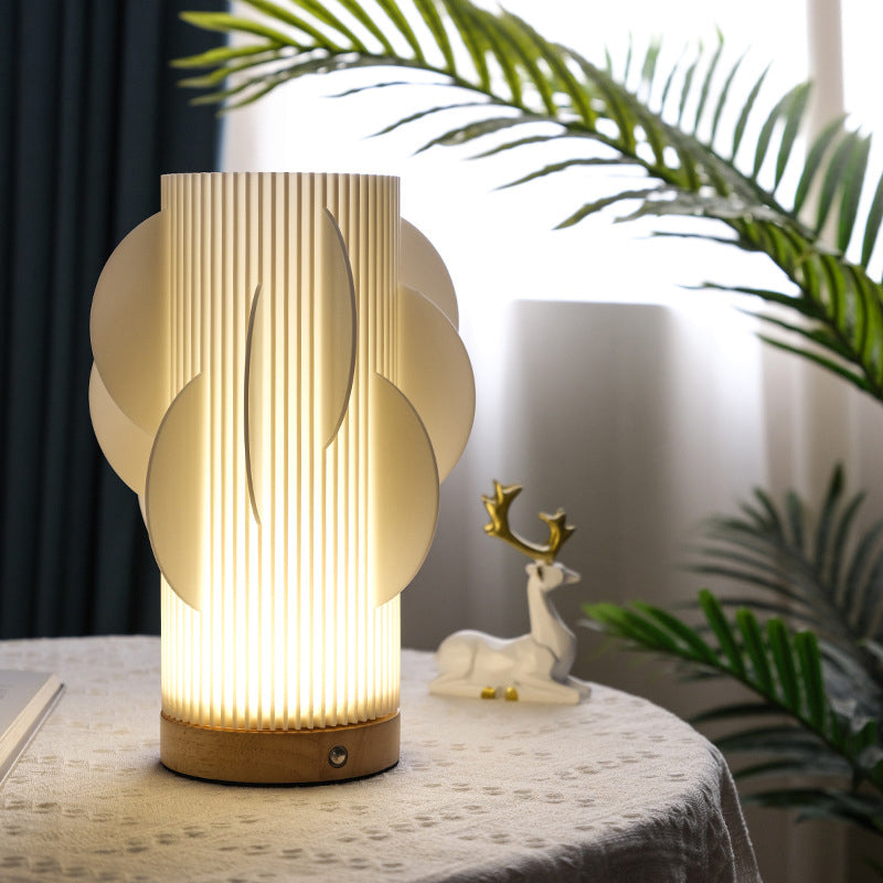 3D Curved Wave Tulip Table Lamp