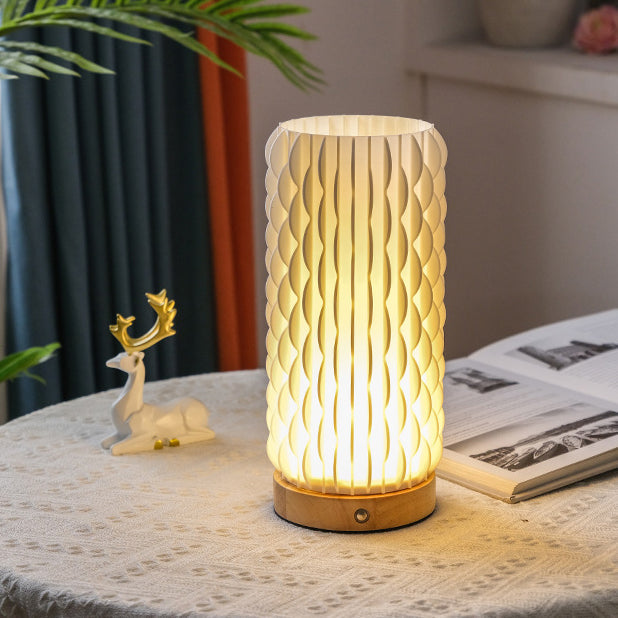 3D Curved Wave Tulip Table Lamp