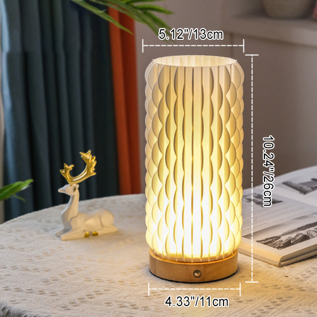 3D Curved Wave Tulip Table Lamp