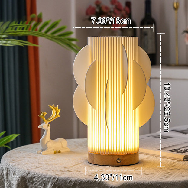 3D Curved Wave Tulip Table Lamp