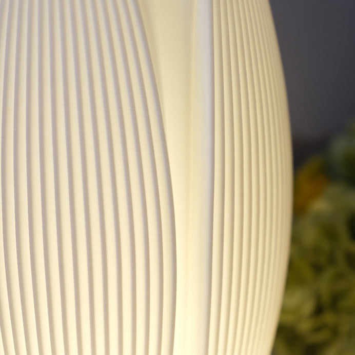 3D Curved Wave Tulip Table Lamp