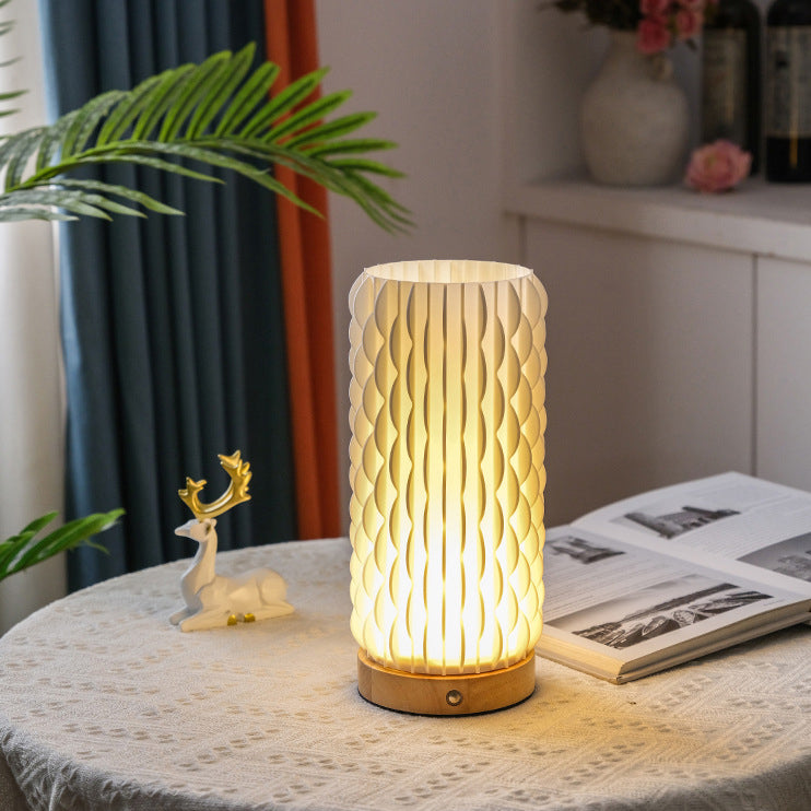 3D Curved Wave Tulip Table Lamp