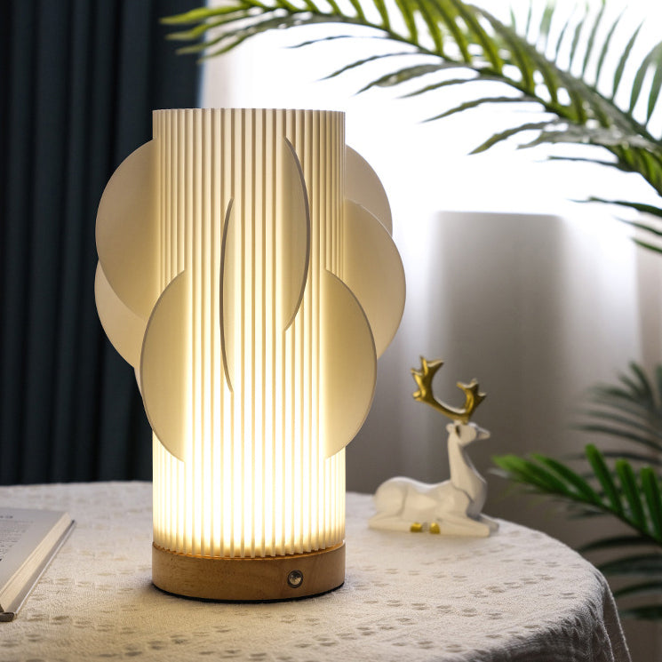 3D Curved Wave Tulip Table Lamp