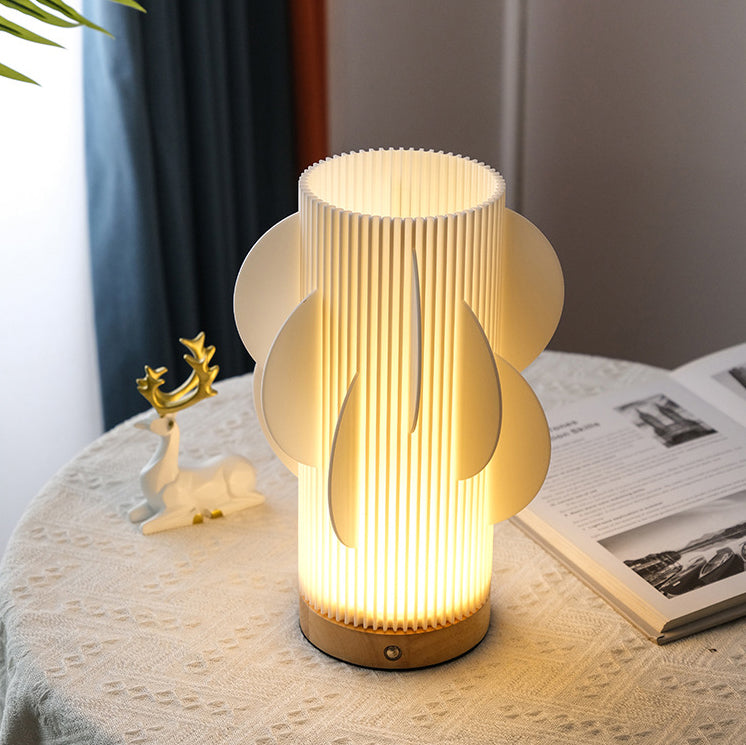 3D Curved Wave Tulip Table Lamp