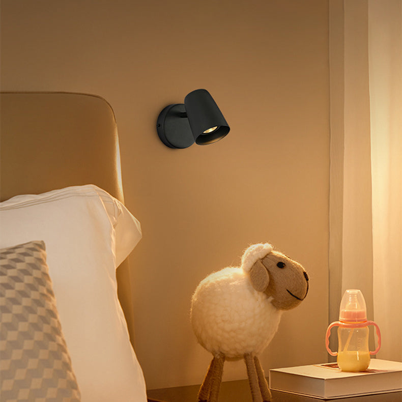 Drum Shape Round Iron Wall Lamp