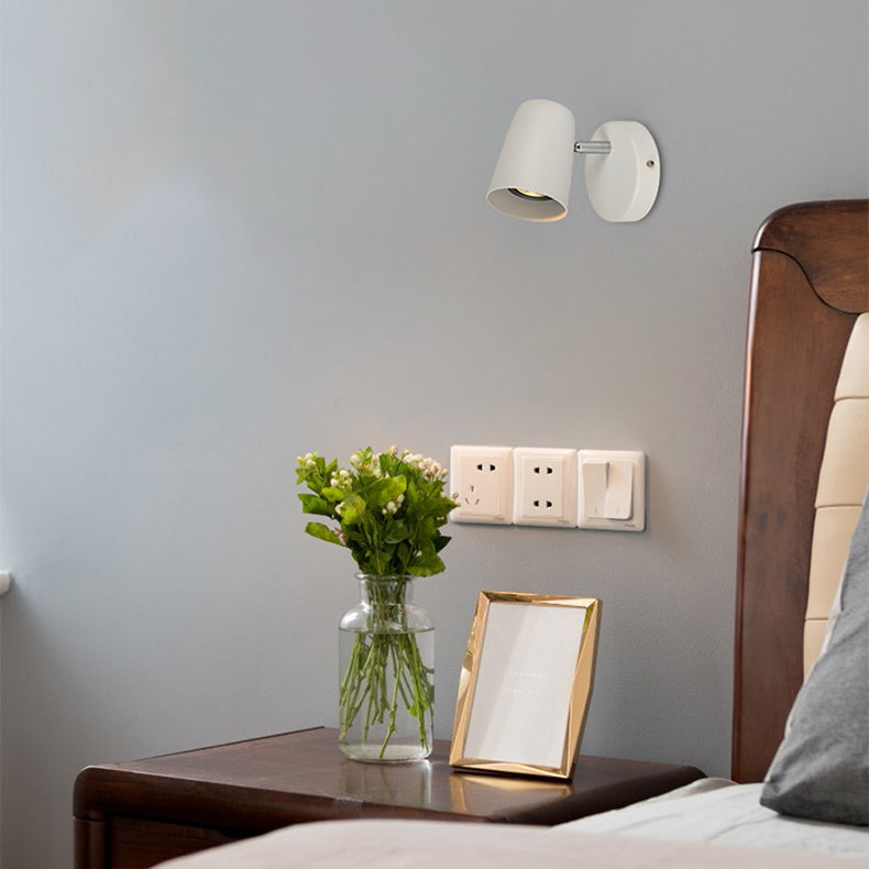 Drum Shape Round Iron Wall Lamp